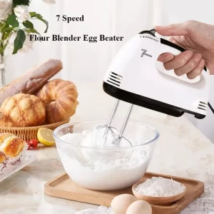Electric Beater Portable Cream Blender Handheld Automatic Milk Egg Cream Cake Mixer Household Electric Milk Frother for Kitchen