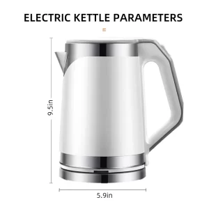 2L Electric Water Kettle 304 Stainless Steel 110/220V Hot Water Kettle in The Office Is Automatically Powered Off Tea Coffee Pot
