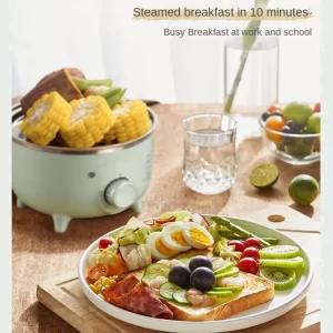 220V 304 Stainless Steel Electric Egg Cooker Breakfast Machine Egg Boiler Home Food Steamer Multi Cooker Egg Steamer