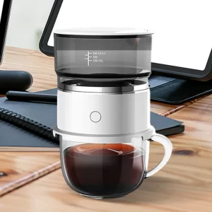 Automatic Hand Drip Coffee Maker Portable Manual Press Coffee Espresso Maker Perfect for Travel Camping Home and Office
