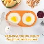 Joie Egg Poacher Double Microwave Egg Poacher Egg Cooker Fried Egg Box Breakfast Steamed Egg Box Egg Tools Kitchen tool eggy
