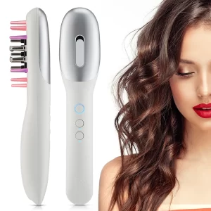 Scalp Applicator Liquid Comb EMS Red Blue Laser Repair Hair Roots Massage Medicine Comb Hair For Hair Growth Serum Oil Nourish