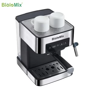Biolomix Italian espresso coffee maker cappuccino Latte mocha 20 milk foam bars