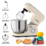 1pc Stand Mixer, 5L Tilt-Head Electric Household – 1300W 6+P electric blender, Food Beater And Butter Beater, EC Plug