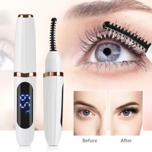 Naturally Curled Electric Eyelash Curler Intelligent Temperature Control Styling Make Up Eyelashes Curl Lasting Lash Curler Tool