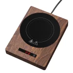 100°C Cup Heater Mug Warmer Hot Tea Makers Automatic Warmer Coaster 5 Gear Temperature Cup Heaters Coffee Milk Tea Heating Pad