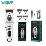 VGR Professional Hair Clipper Electric Beard and Hair Trimmer For Men Haircut Set Hair Cutting Machine Rechargeable V-699/V-971