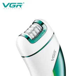 VGR 3In1 Women Epilator Electric Shaver Leg Body Hair Removal Wet Dry Lady’s legs Bikini Trimmer For Facial Underarms
