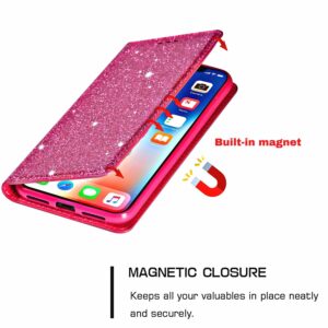 Glitter Leather Phone Case For Samsung S21 Ultra Plus