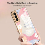 Electroplating Mobile Phone Case for Samsung Galaxy S21 FE Ultra Plus