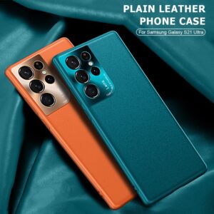Ultra Thin Leather Case For Samsung Galaxy S21 Ultra