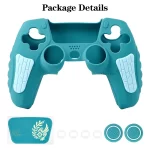 Limied For PS5 Controller Cover Case Anti-Slip Silicone Cover Skin For PS5 Controller with Thumb Grip Caps Touch Screen Sticker