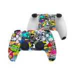 Anti-slip Skin Sticker Front Back Full Protective Decoration Decal Stickers For PlayStation 5 PS5 Controller Gamepad Accessorie