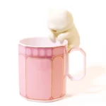 2025 New Cartoon Cat Tongue Automatic Water Blower 3 Minutes Cooling Hot Water Tea Rice Dishes Coffee Mini Fan Air Blower