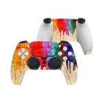 Anti-slip Skin Sticker Front Back Full Protective Decoration Decal Stickers For PlayStation 5 PS5 Controller Gamepad Accessorie
