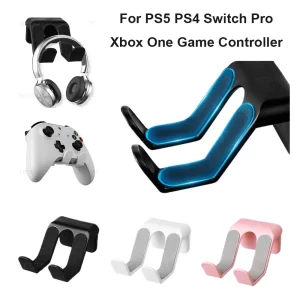 Hanging Bracket For Switch Pro/PS5/PS4/Xbox One Controller Gamepad Wall Mount Headphone Headset Stand Holder Gaming Accessories