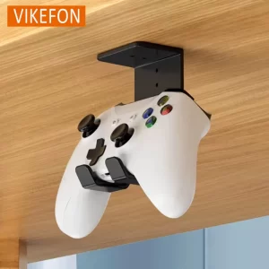 1/2/4PCS Suspended Under Table Game Console Storage Stand ABS Game Controller Headphone Holder NO Punching For Switch/PS5/PS4