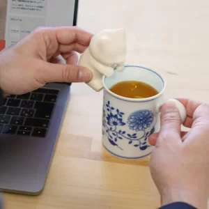 2025 New Cartoon Cat Tongue Automatic Water Blower 3 Minutes Cooling Hot Water Tea Rice Dishes Coffee Mini Fan Air Blower
