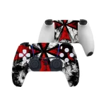 Anti-slip Skin Sticker Front Back Full Protective Decoration Decal Stickers For PlayStation 5 PS5 Controller Gamepad Accessorie
