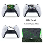 Randomly send 2pcs Protective Skin Sticker for Playstation 5 PS5 Joystick Controller Gamepad Touchpad Decoration Decal Stickers