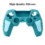 Limied For PS5 Controller Cover Case Anti-Slip Silicone Cover Skin For PS5 Controller with Thumb Grip Caps Touch Screen Sticker