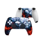 Anti-slip Skin Sticker Front Back Full Protective Decoration Decal Stickers For PlayStation 5 PS5 Controller Gamepad Accessorie