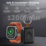 Portable Power Bank For MagSafe Charger Mini External Battery For Apple Watch Wireless Charger - Image 2